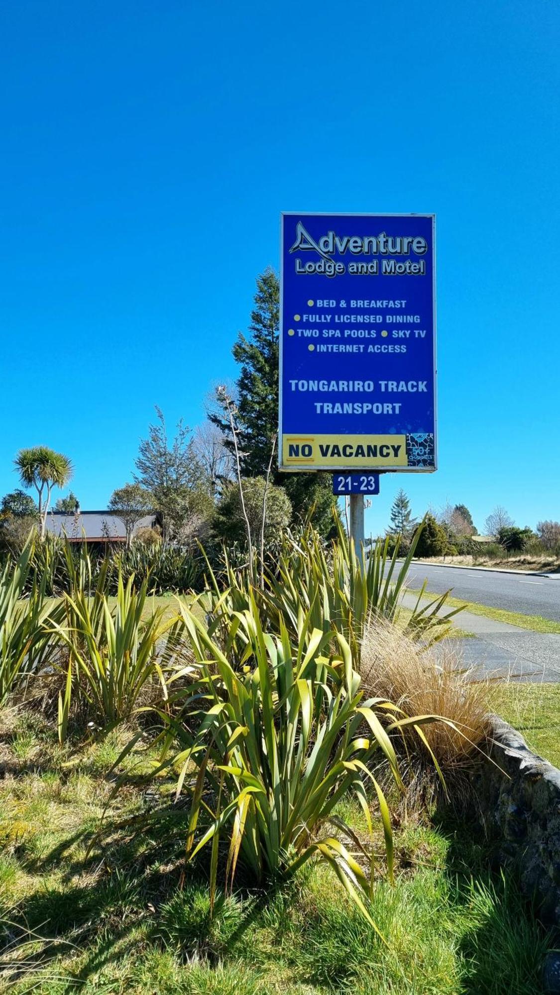 Adventure Lodge And Motels And Tongariro Crossing Track Transport National Park Esterno foto
